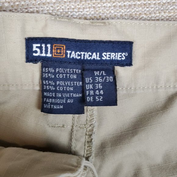 5.11 TACTICAL SERIES Military Cargo Pants Men's W36 / eaa444494